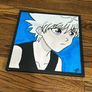 Killua painting